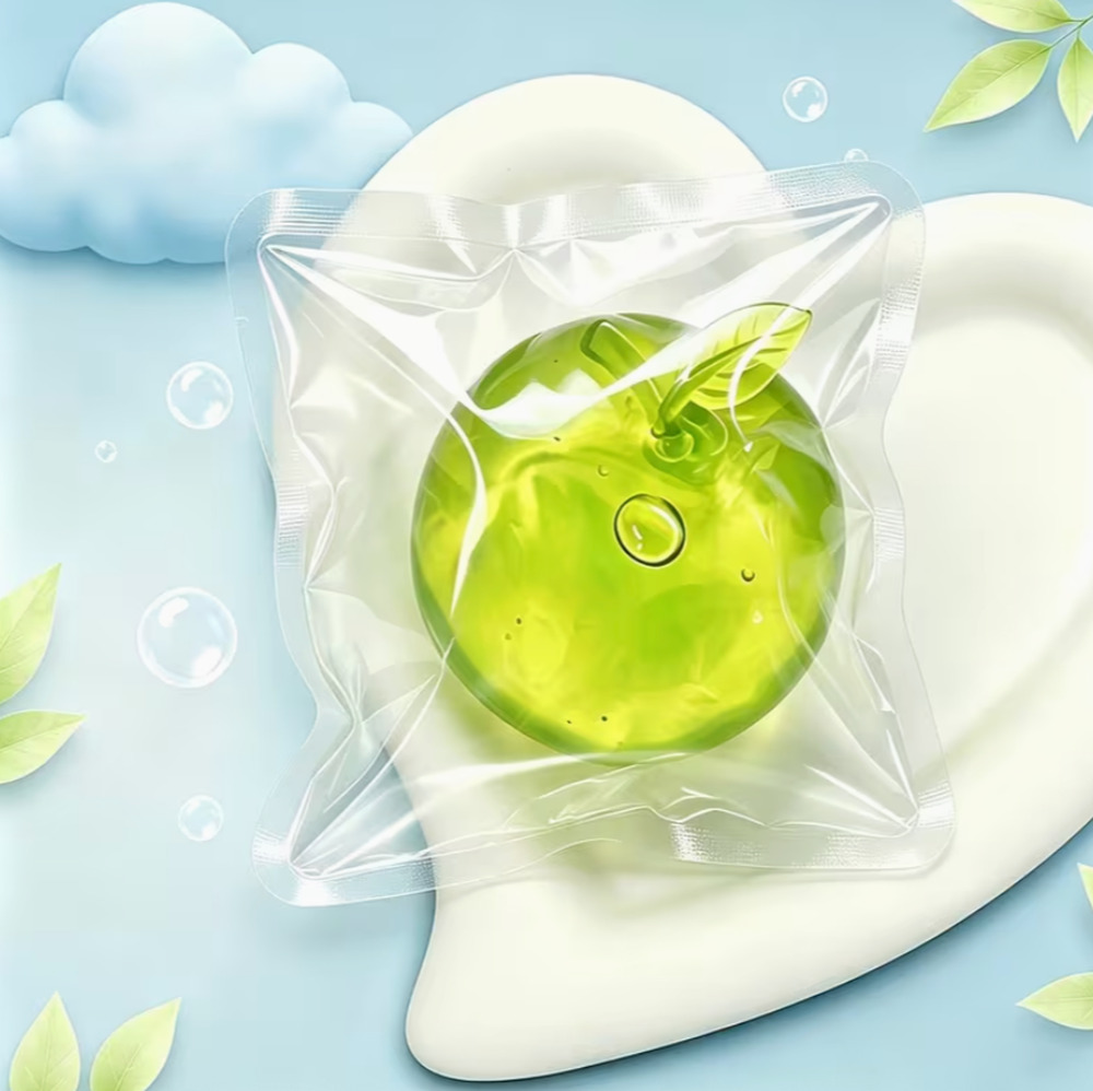 Squishy - Apple Squeeze Toy - Green